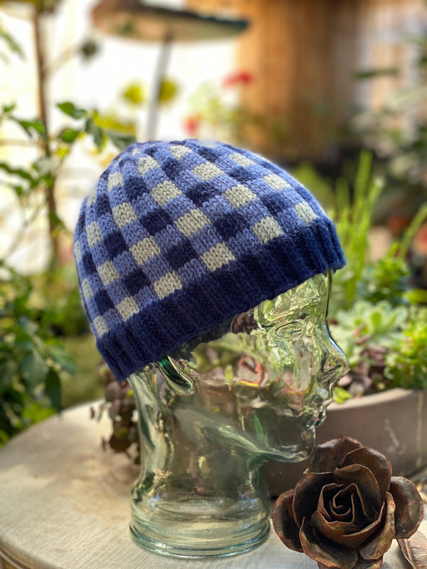 Plaid Choices Beanie Pattern - Download