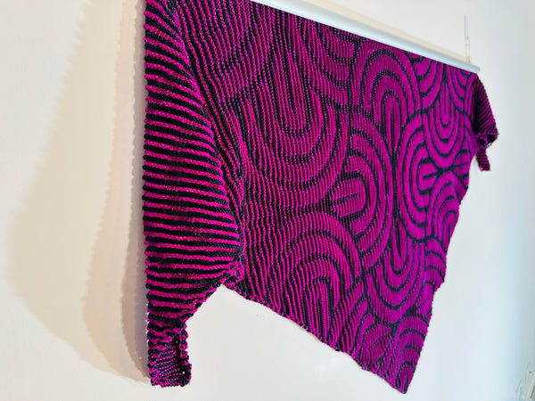 Geo Two Shadow Shawl Pattern - Download