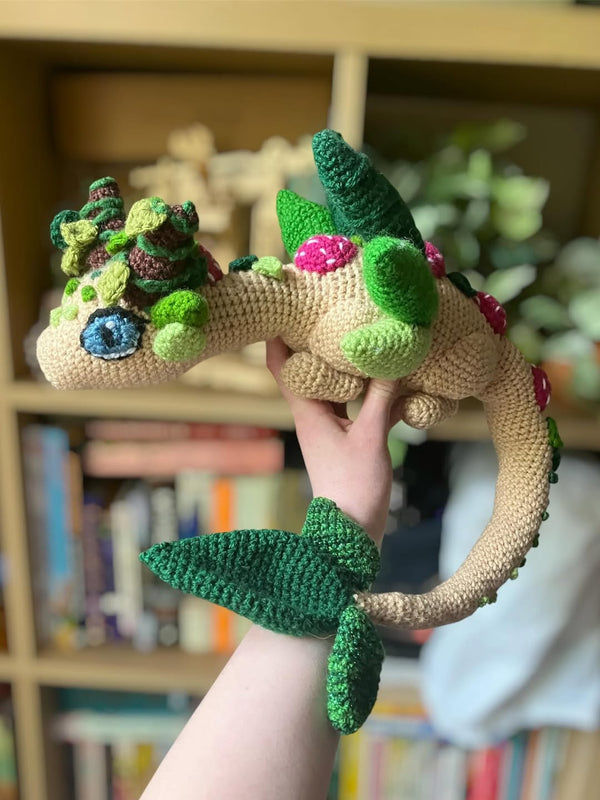 Crochet Dragon by Nightingale & Wren