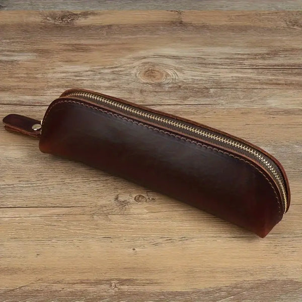 Leather Pouch - for notions and needles