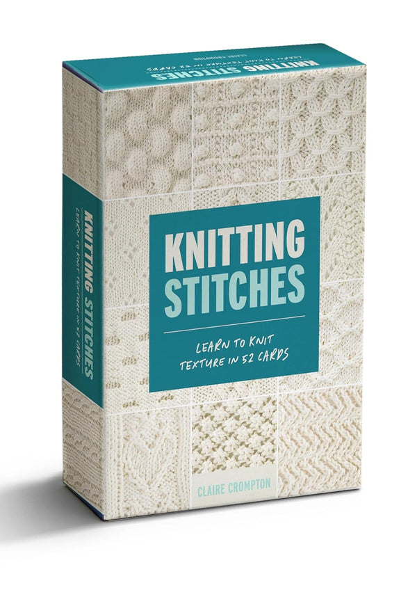 Knitting Stitches - Card Deck by Claire Crompton