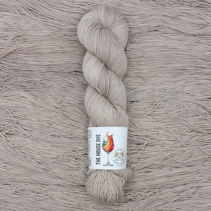 Handdyed merino 4ply yarn light brown