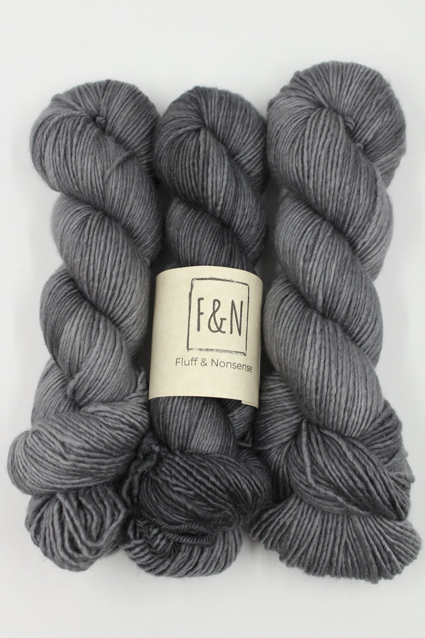 F&N 8ply 100% SRS Merino - Charcoal