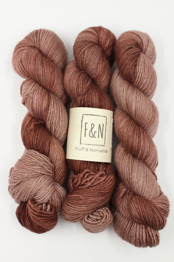 F&N 8ply 100% SRS Merino - Chestnut