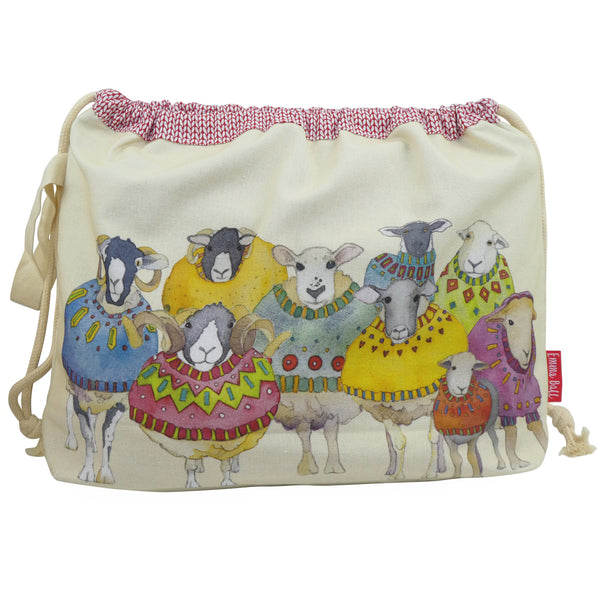 Sheep In Sweaters - Emma Ball - Drawstring Bag