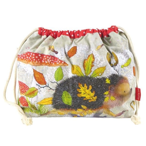 Hedgehog - Emma Ball - Drawstring Bag