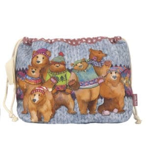 Woolly Bears - Emma Ball - Drawstring Bag