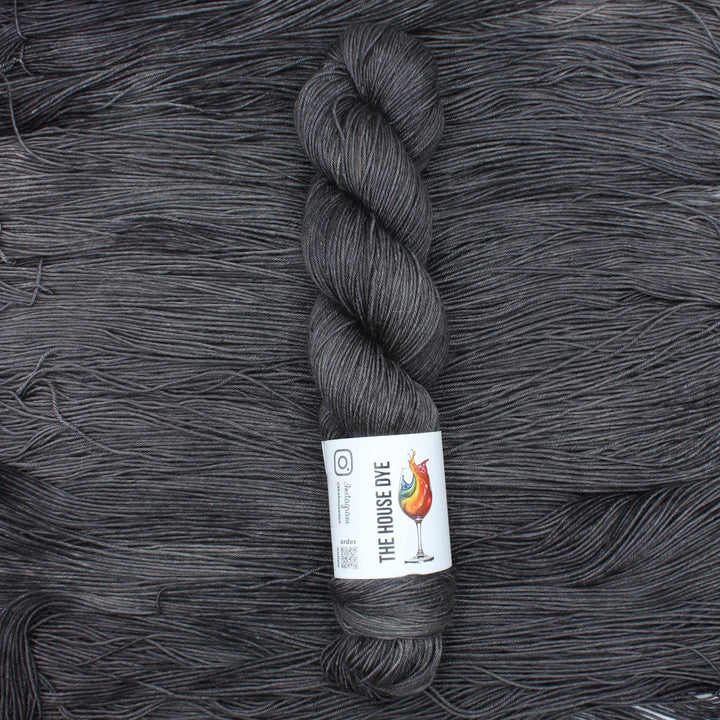 Handdyed Camel  Yarn Black