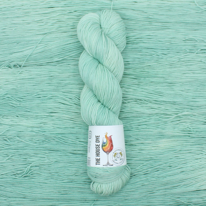 Handdyed yarn merino 4ply fingering blue