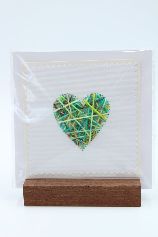 Heart - Tropics - Greeting Card