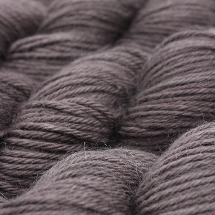 Handdyed Yarn Merino Alpaca Cashmere Silk Brown