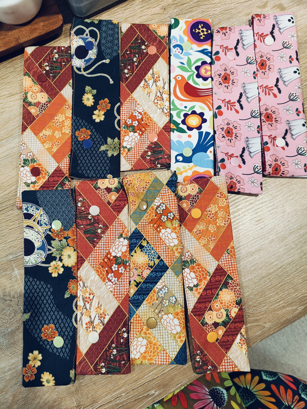 Various Handmade Quilted Cozy Stitch Saver - Medium