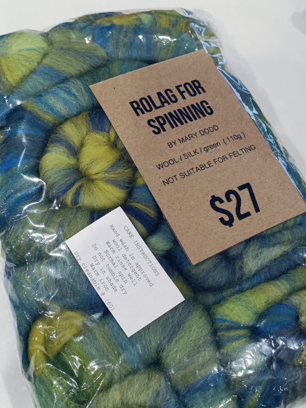 Rolag for Spinning - Mary Dodd - 110g