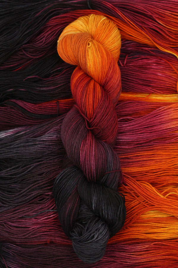 Merino 4ply - Red Weed