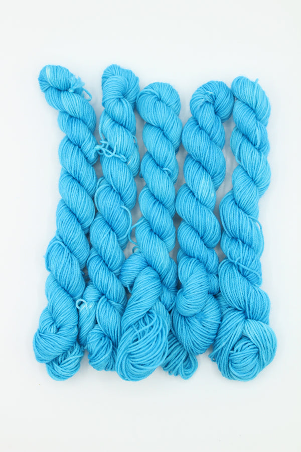 The House Dye - Mini 4ply Rain Dear Blue