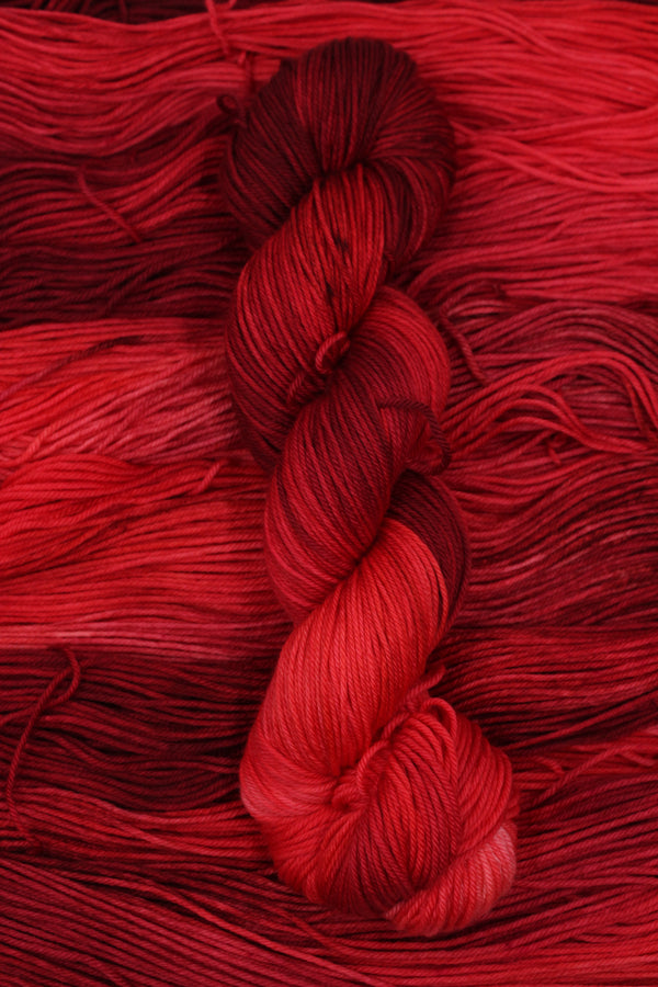 Merino 8ply - Red-y or Hot