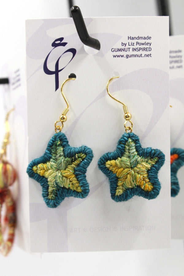 Earrings - Wonky Stars - Day One