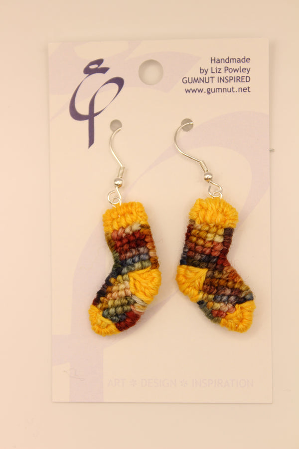 Earrings - Needlepoint Socks - Outback