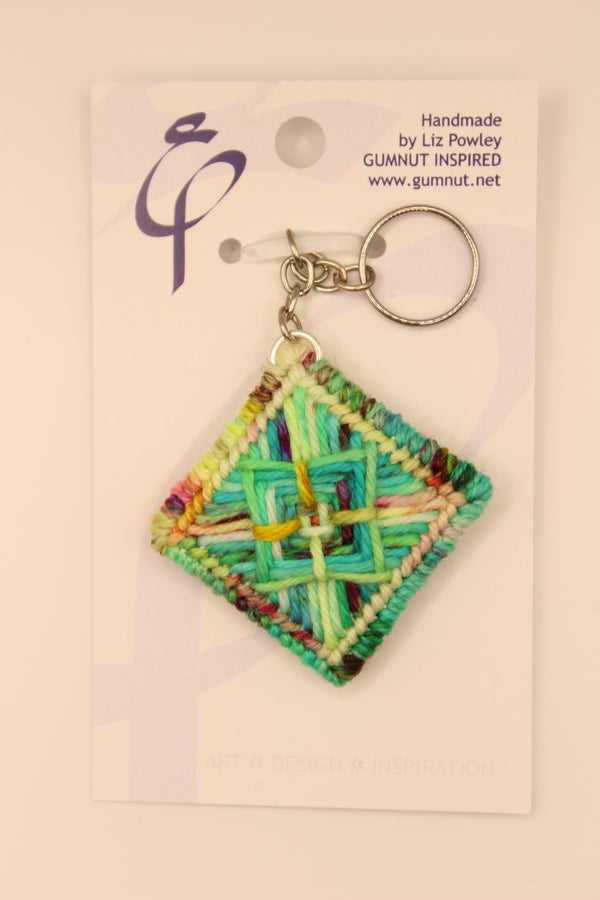 Earrings - Needlepoint Bag Tag - The Tropics