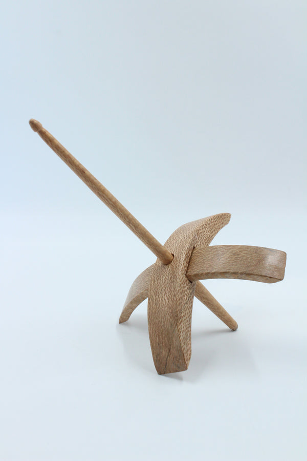 Turkish Drop Spindle - Silky Oak - LARGE