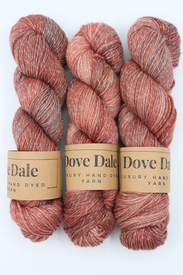 Sparkles 8ply - Burnt Salmon