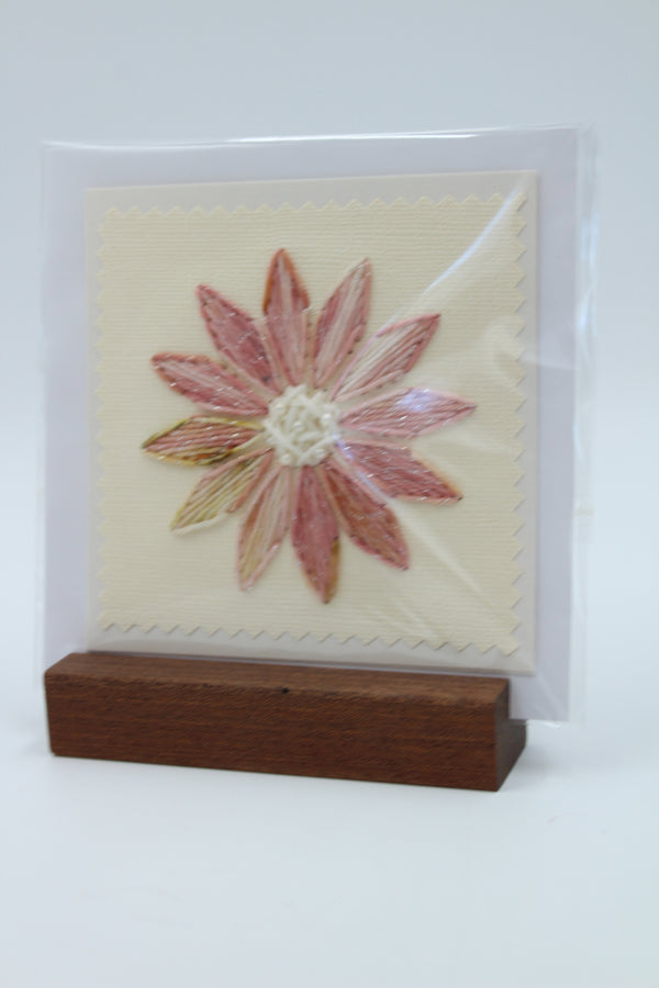Flower - Heath - Greeting Card - 10 x 10 cm