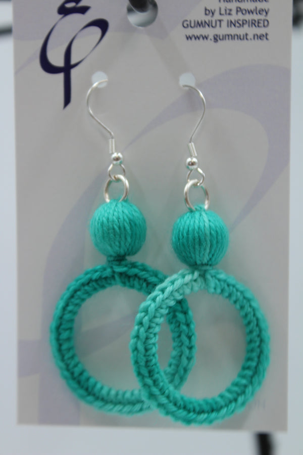 Crochet Hoop - Mouthwash - Earring