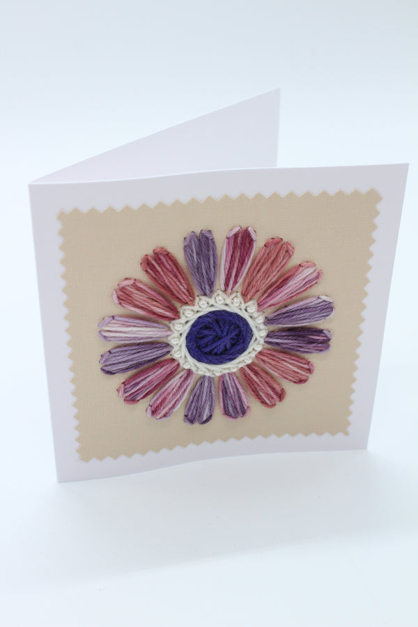 Flower - Dove Dale - Greeting Card - 10x10 cm (1733)