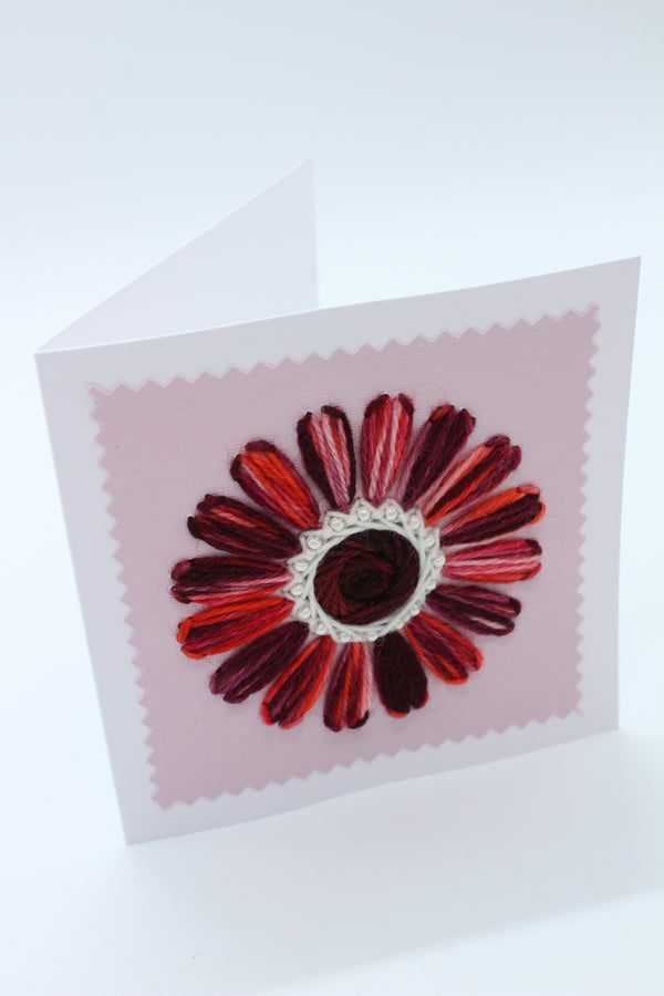 Flower - Hibiscus- Greeting Card - 10x10 cm (1734)