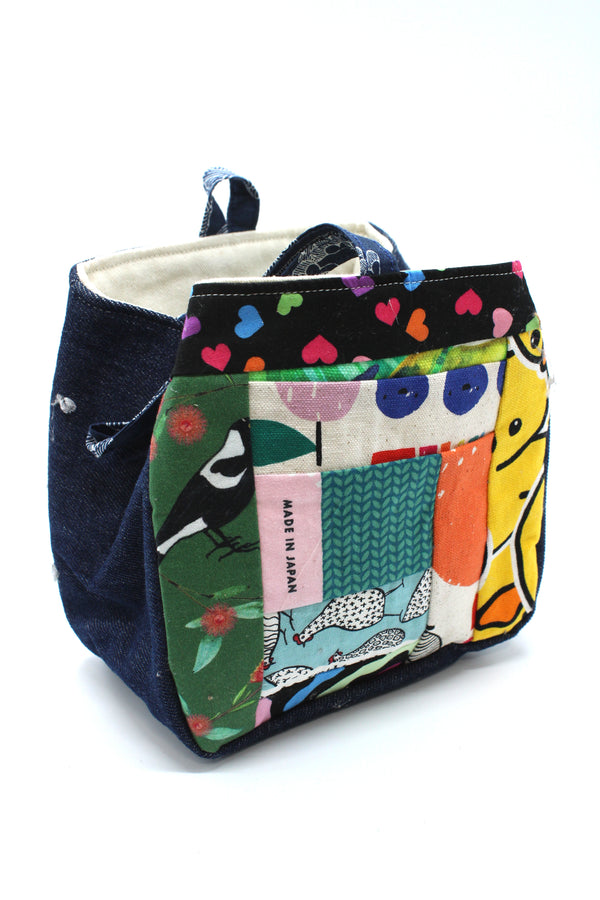 Knot Bag/Yarn Holder - Various Designs (upcycled)