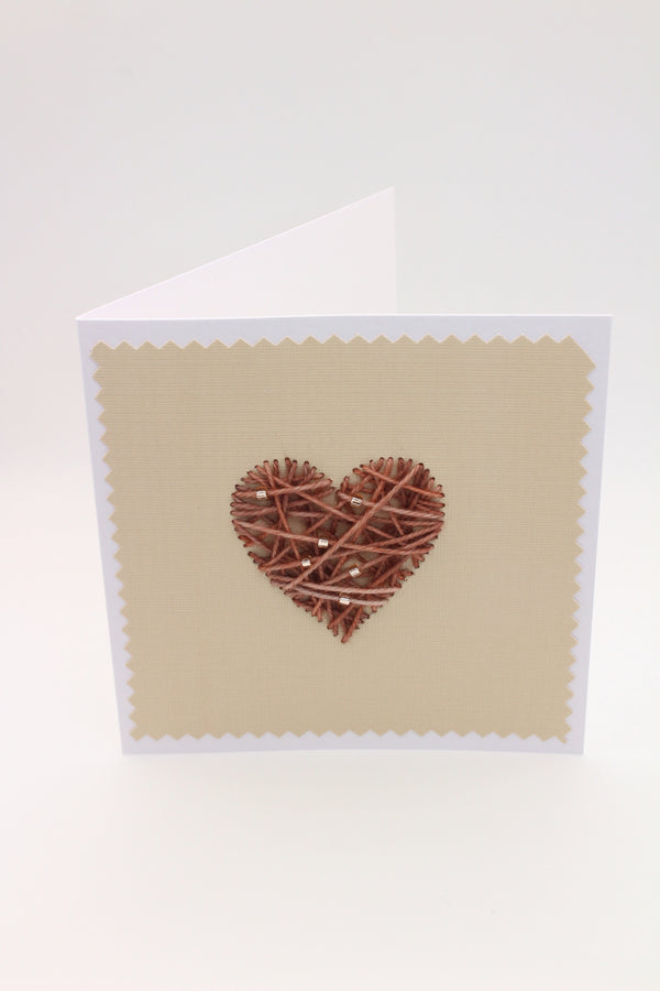 Heart - Salmon Hunter - Greeting Card 10x10cm (C1754)
