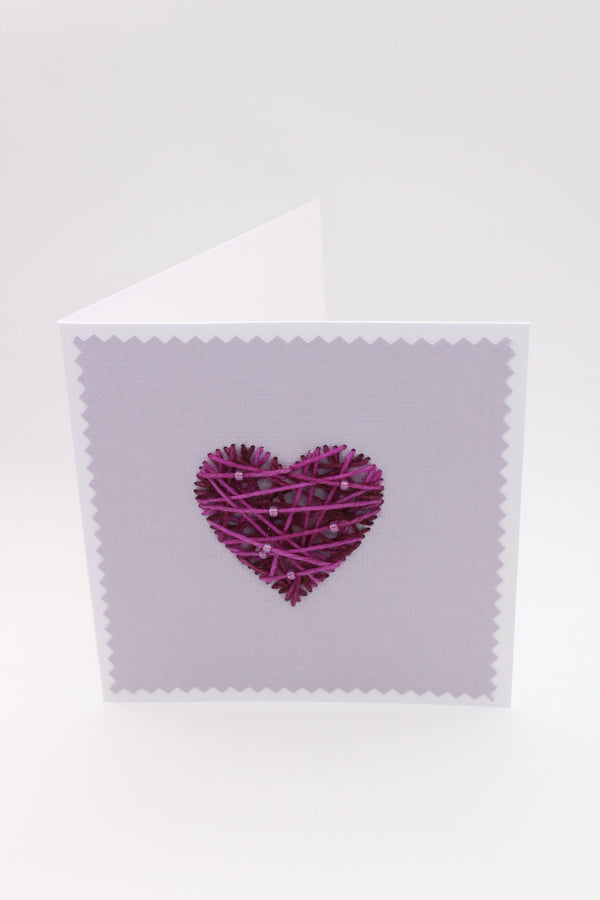 Heart - Roses really smell like - Greeting Card 10x10cm (C1757)
