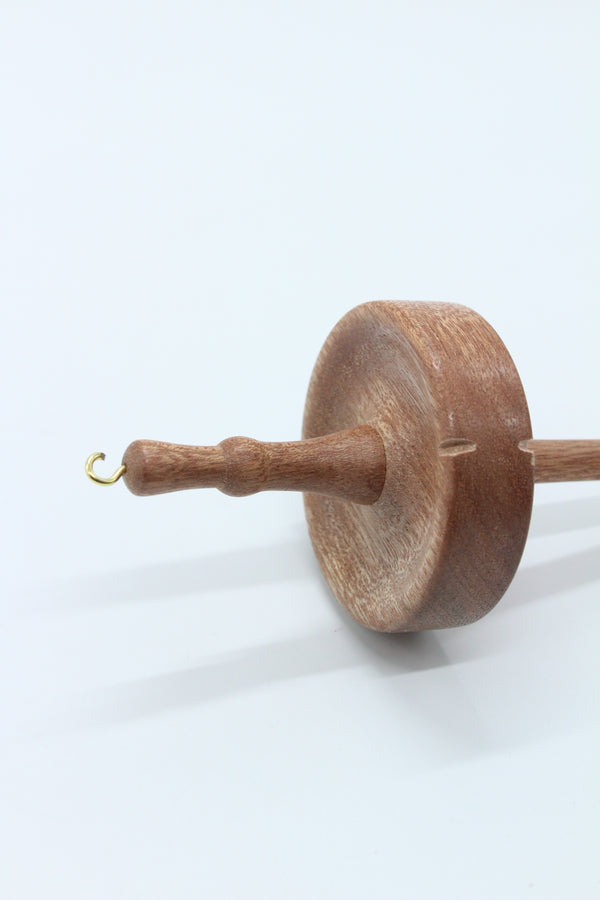 Silky Oak - Handcrafted TOP Whorl Drop Spindle -MEDIUM WEIGHT