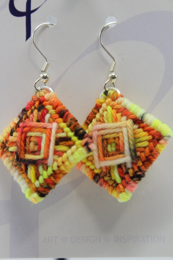 Earrings - Needlepoint  - Power Surge (J2326)