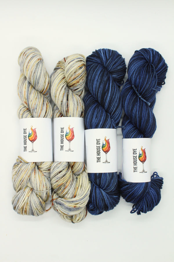 Wolf Original Colour Pack - Wolf / Deepness ( 8 Skeins )