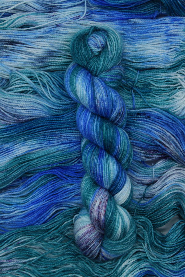Rabbit 4ply - Teal Mix