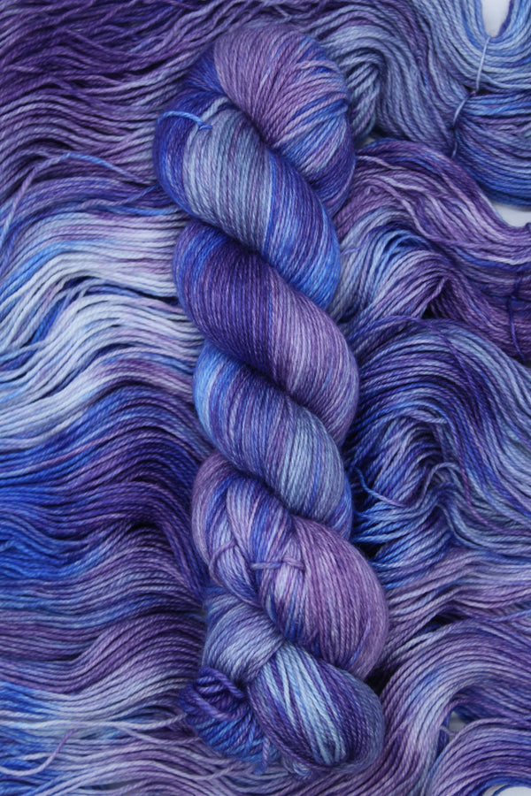Rabbit 4ply - Bad Day Blue and Purple