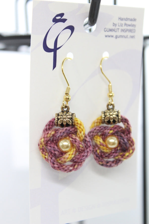 Earrings - Kumihimo Rope  - Craft by Bella - Creativity (J2337)