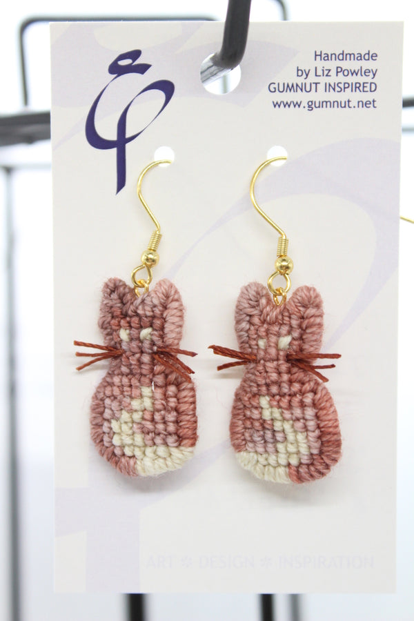 Crochet Cats - Salmon Hunter - Earring (J2345)