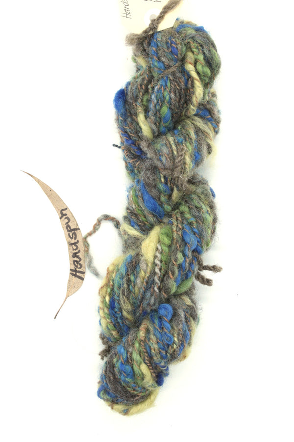 Kay's Handspun Yarn - (KHS007) Wattle, Marine, Brown