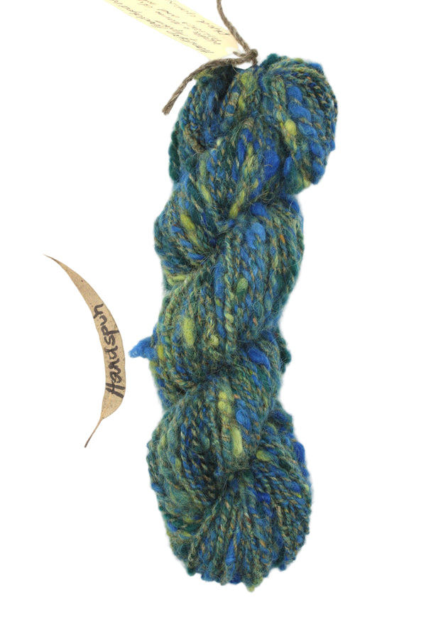 Kay's Handspun Yarn - (KHS011) Wattle, Marine