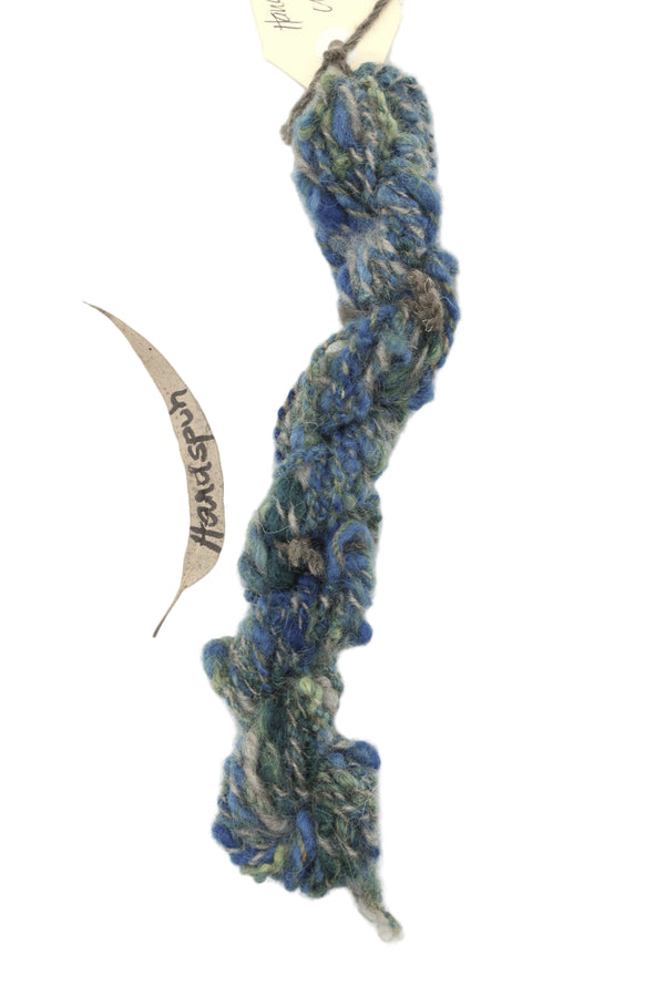 Kay's Handspun Yarn - (KHS006) Blue, Green, Grey