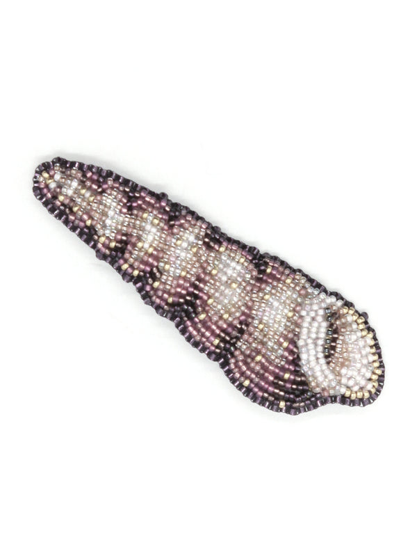 Brooch - Turbonilla - Japanese Beads  (J2130)