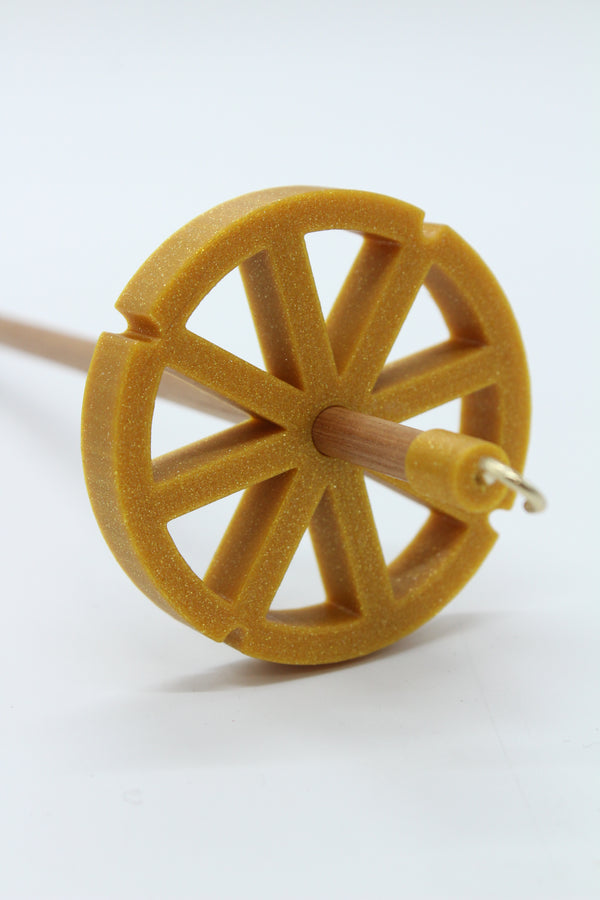 WHEEL - TOP Whorl Drop Spindle - LIGHT WEIGHT