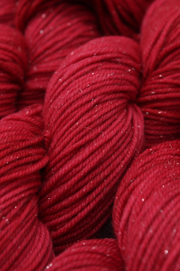 Celebration Red - Shimmer 8ply