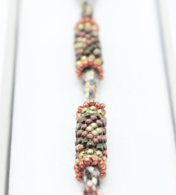 Beaded Bracelet - Maximoo Yarns - Rust Bucket  (J2141)