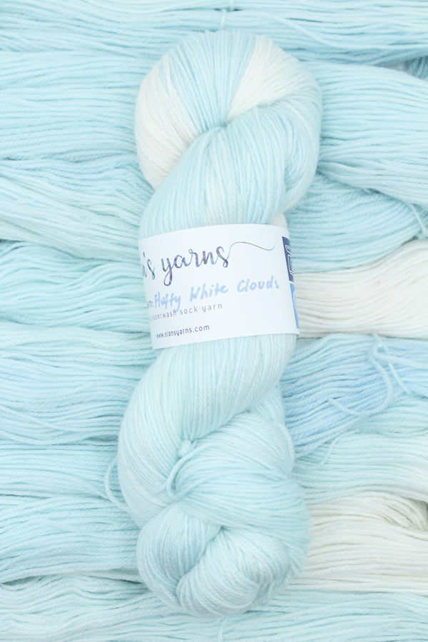Fluffy Clouds - PLANNED POOLING YARN - 4ply