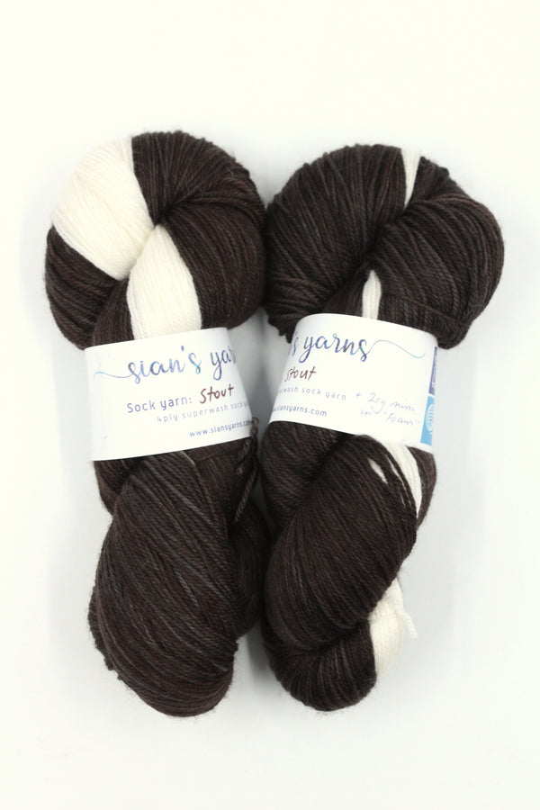 Beer Socks Bundle - Stout ( 4ply )