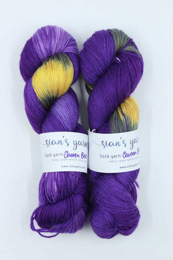 Queen Bee - ASSIGNED POOLING YARN - 4ply