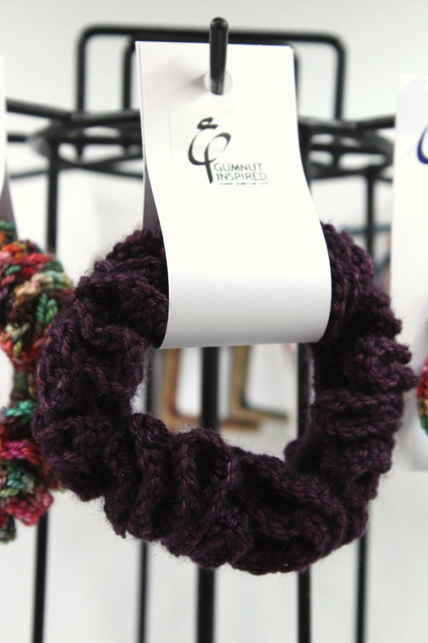 Scrunchie - Crochet  - Symphonie - Mahogany (A1732)